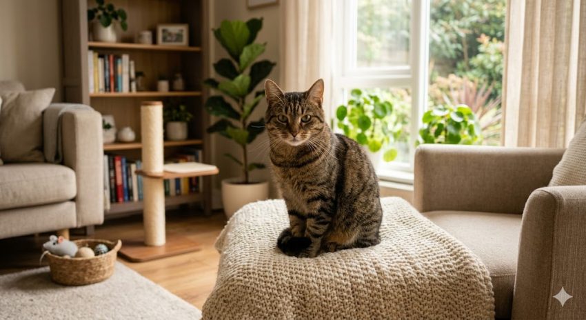 Katzenratgeber mit Tipps zur Katzenhaltung und Katzenpflege für Wohnungskatzen